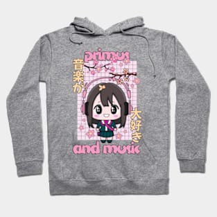 primus anime and music Hoodie